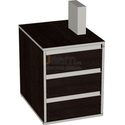 Мебель для персонала Тумба приставная с замком V-3.1ц/з