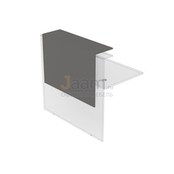 Стойка ресепшн Фартук прямой с подсветкой 1ПФ.008.1 2