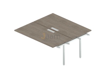 Мебель для персонала Промежуточный сдвоенный стол с люком RM-1.1(x2)+F-63