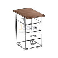 Мебель для персонала Крышка к тумбе ТП50 КТП40-70