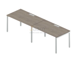 Мебель для персонала Двойная группа столов с люком RP-4.1(x2)+F-32