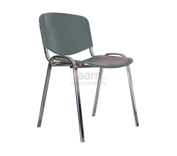 Офисный стул Изо пластик хром