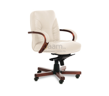 Кресло для руководителя TANGO B кожа+кож.зам.