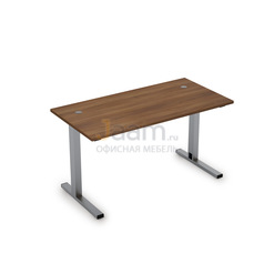 Мебель для персонала Стол рабочий прямолинейный с кабель-каналом (L-образная опора) 2МLК.067