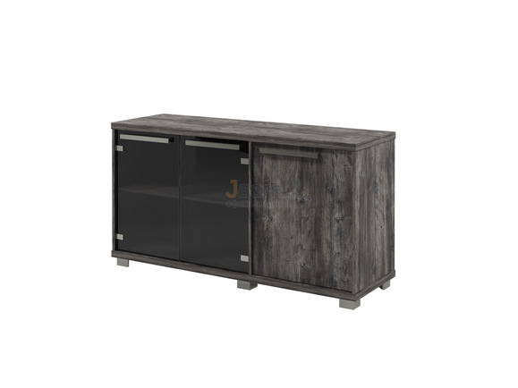 Кабинет руководителя Офисный шкаф низкий Z-13-12 правый