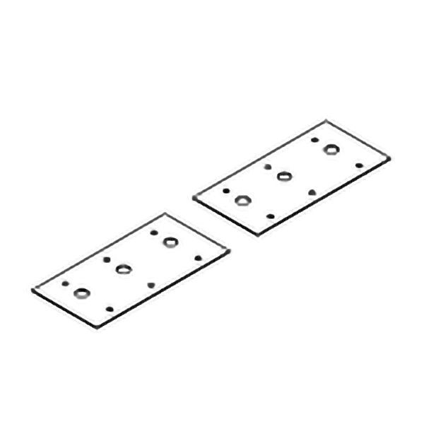 Комплект пластин крепежных Формула ФР 498 ХР 0x0x0 (Металл)