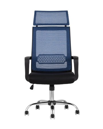 Кресло офисное TopChairs Style голубое (Компьютерное кресло Style голубой)