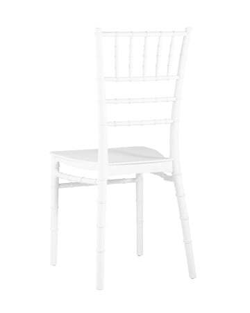 Стул Chiavari (Кьявари) пластик белый (Стул пластиковый Bride белый)