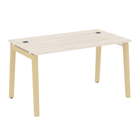 Стол руководителя на деревянных опорах Onix Wood Direct OW.SRR-3.8 1380x800x750