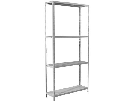 Стеллаж MS Standart 200KD/100x30/4 (Серый)