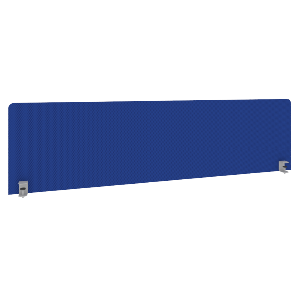 Экран тканевый для стола L1800мм Б.ТЭКР-5 1650x22x450 (Синий)