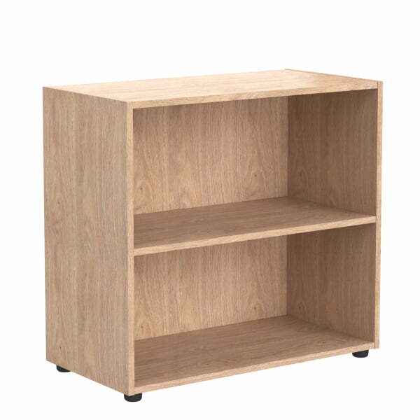 Офисный шкаф широкий низкий Torr Z TLC 85 Z 850x430x795 (Дуб Девон)