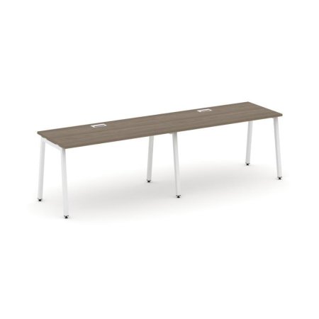 Рабочая станция 1 сторонняя SN-4A.ORS-011 (1960х700х750) (Вяз Благородный/Металл Белый)