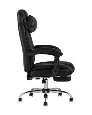 Кресло руководителя TopChairs Royal черное (Компьютерное кресло Royal черный)