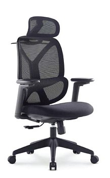 Офисное кресло King-19 Sinchrocomfort Black