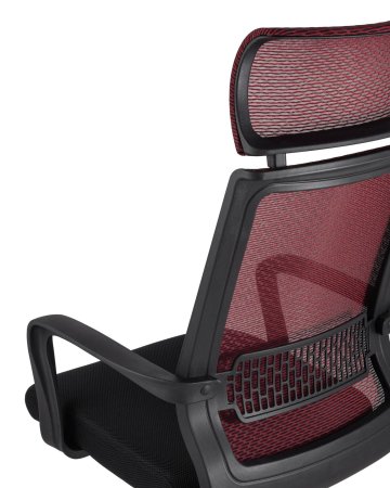 Кресло офисное TopChairs Style красное (Компьютерное кресло Style красный)