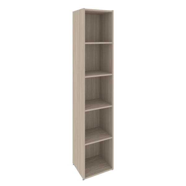 Модуль основной 5 ячеек Locker Plus LK.OM-5 408x350x1983 (Дуб Аттик)