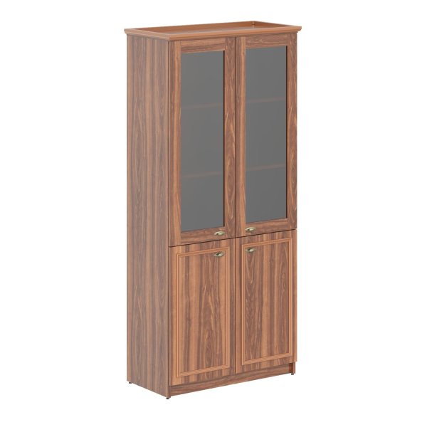 Шкаф высокий комбинированный Raut RHC 89.2 922x466x2023 (Орех Даллас)