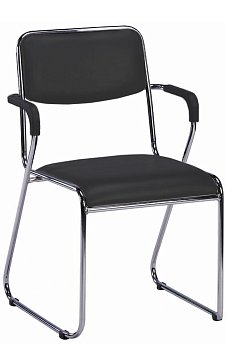 Fix Plus Chrome Экокожа Черный
