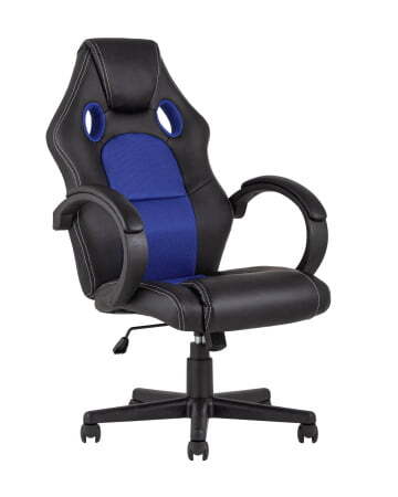 Кресло игровое TopChairs Renegade синее (Геймерское кресло Renegade синий)
