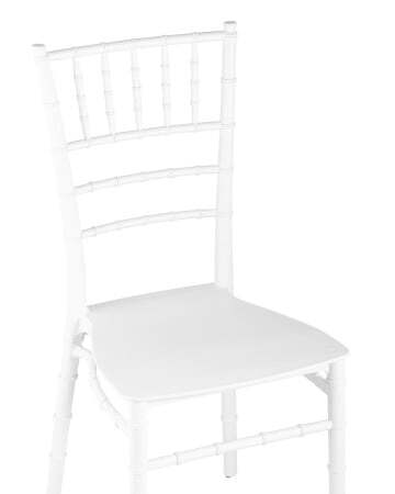 Стул Chiavari (Кьявари) пластик белый (Стул пластиковый Bride белый)